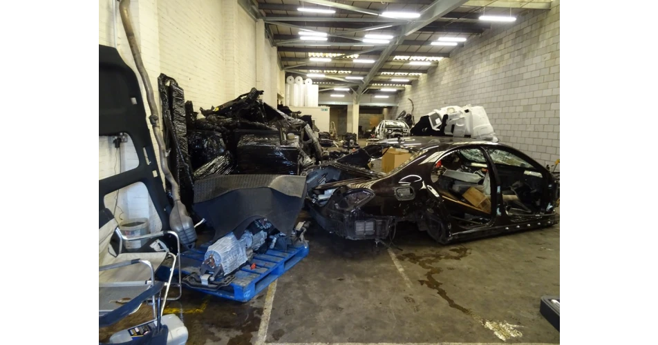 Essex Police recovers &pound;1 million of stolen car parts