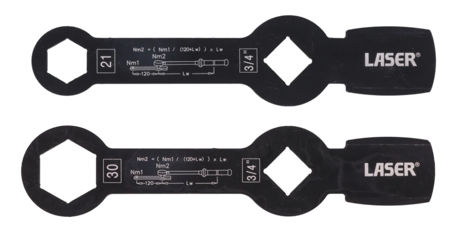 Tough HGV brake caliper wrenches from Laser Tools