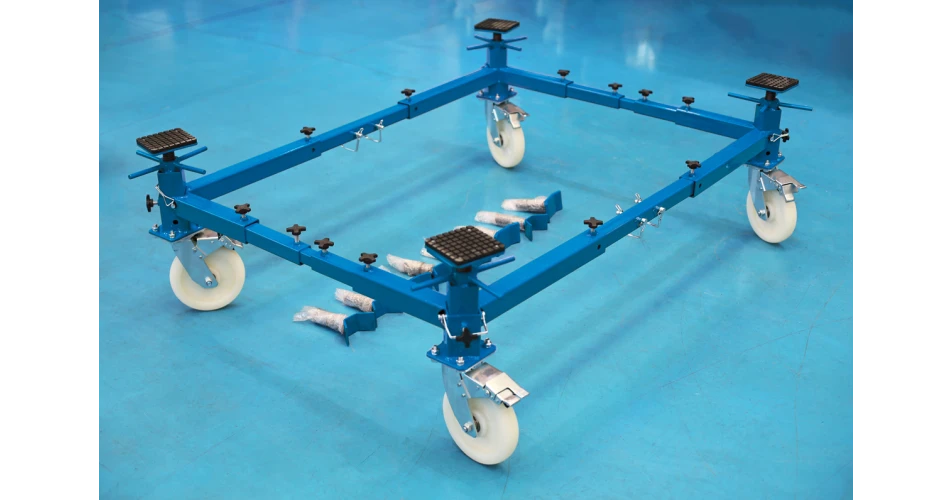 Fully adjustable transport dolly from Laser Tools&nbsp;