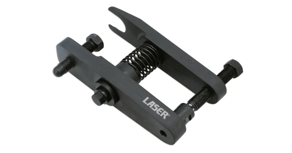 Tough and efficient Land Rover ball joint splitter from Laser Tools