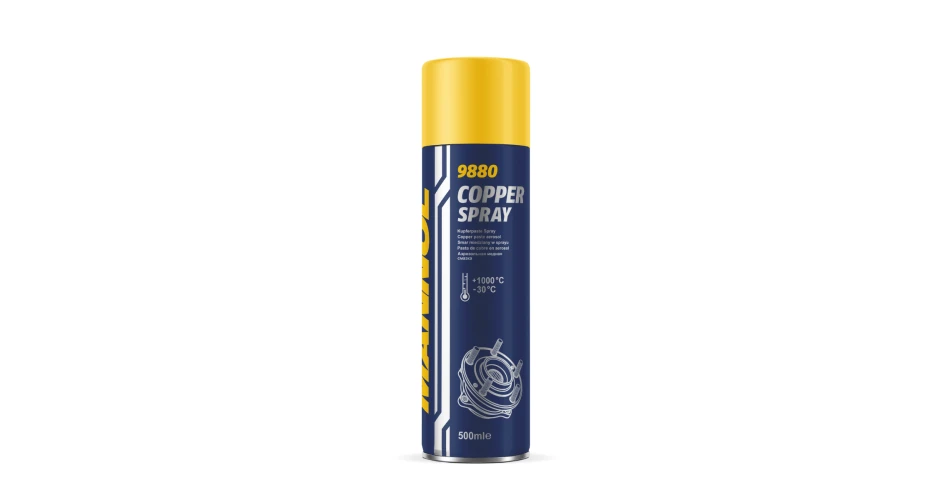 MANNOL introduces new size Copper Aerosol Spray&nbsp;