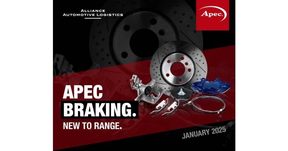 Apec adds 133 new brake parts