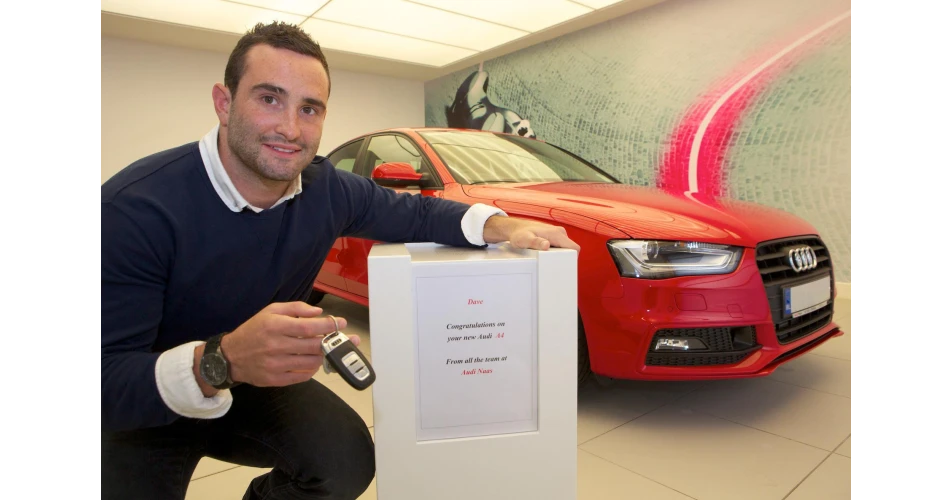 Dave Kearney drives away in Audi A4