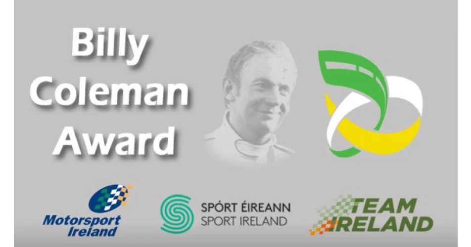 Seven in line for the Billy Coleman Award