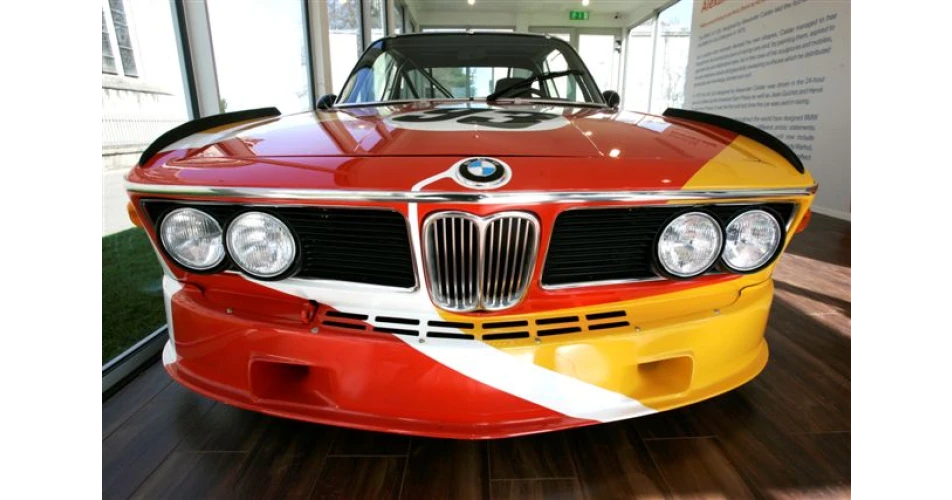 BMW art car exhibition opens at IMMA