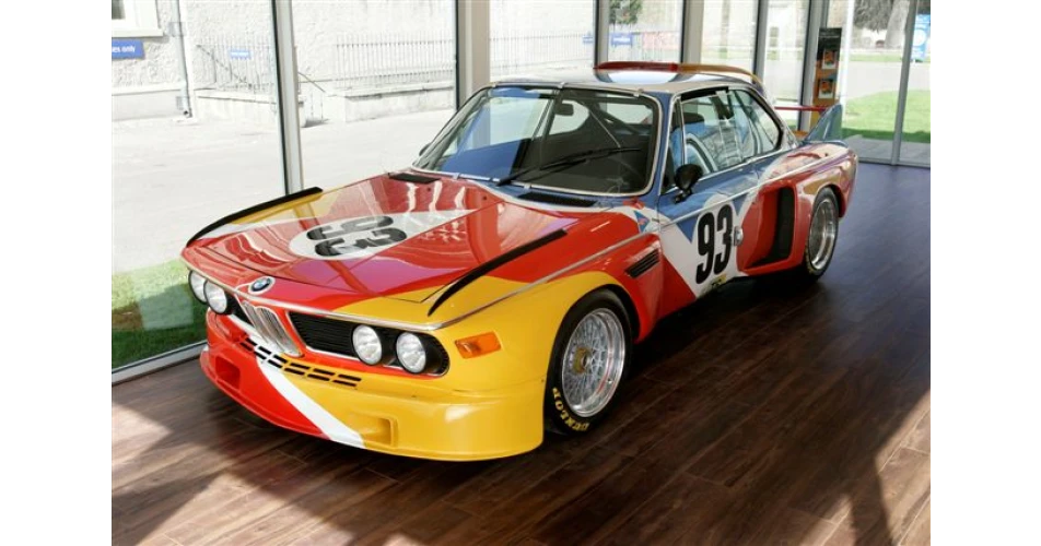 BMW art car exhibition opens at IMMA