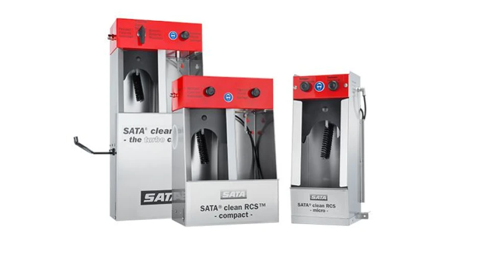 Time saving gun cleaning & colour changes with SATA RCS