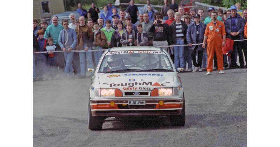 Ex Bertie Fisher Sierra Cosworth restored for Rally of the Lakes