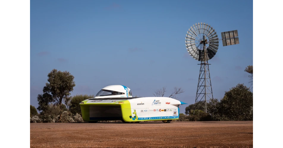 Cromax sponsored car impresses in World Solar Challenge 