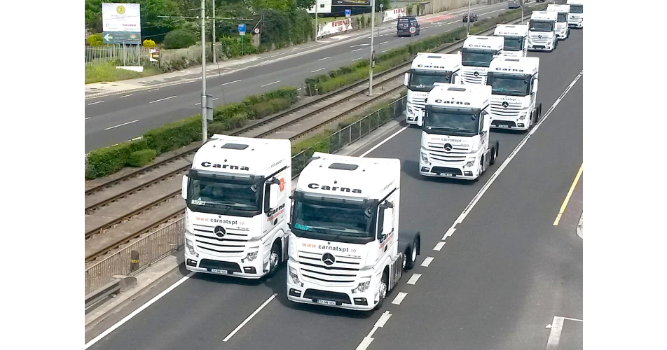 Twenty new Mercedes-Benz Actros trucks for Carna Transport