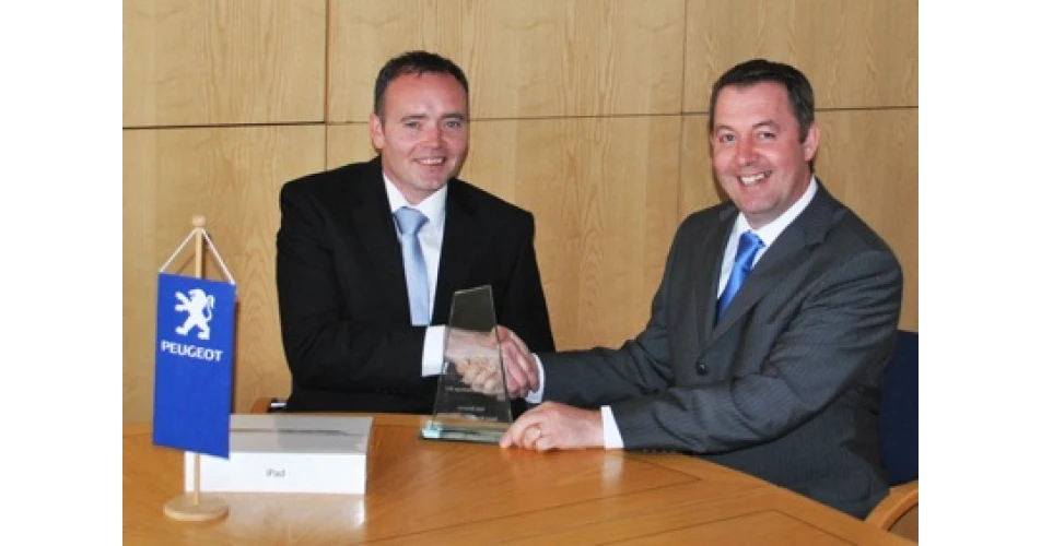 Peugeot sales person of the year