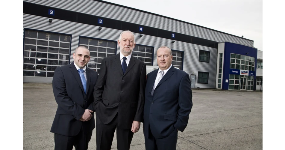 David Maloney joins the DAF Dublin team<br />
