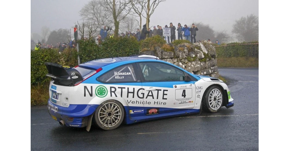 Donagh Kelly wins the Colm Quinn BMW Galway International Rally for the 1st time