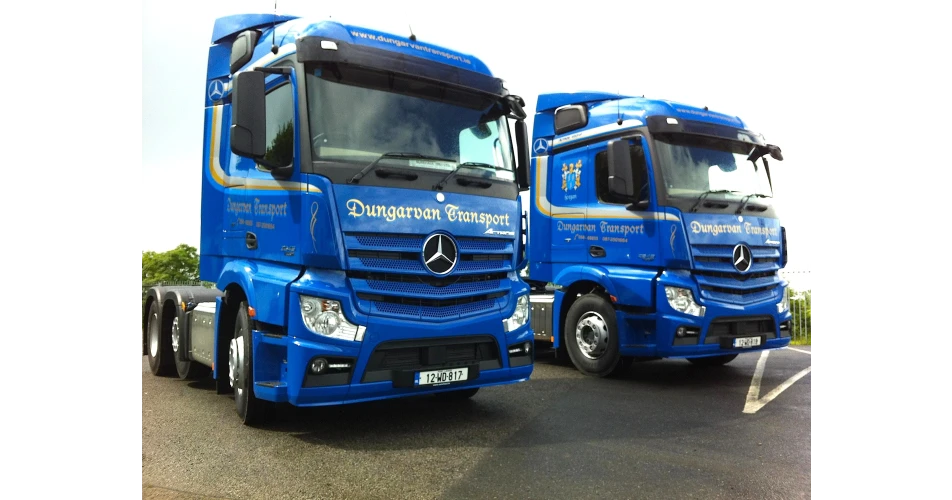 Two New Mercedes Actros for Dungarvan Transport