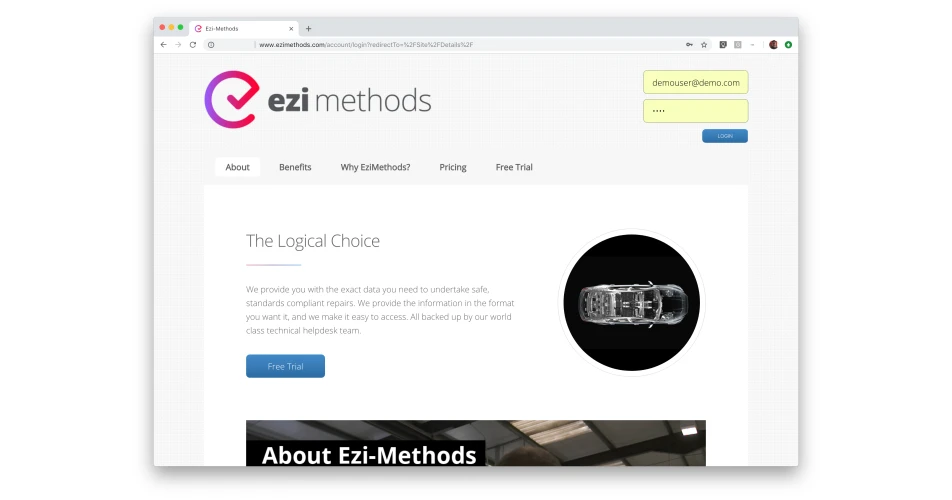 Enhanced Ezi-Methods website