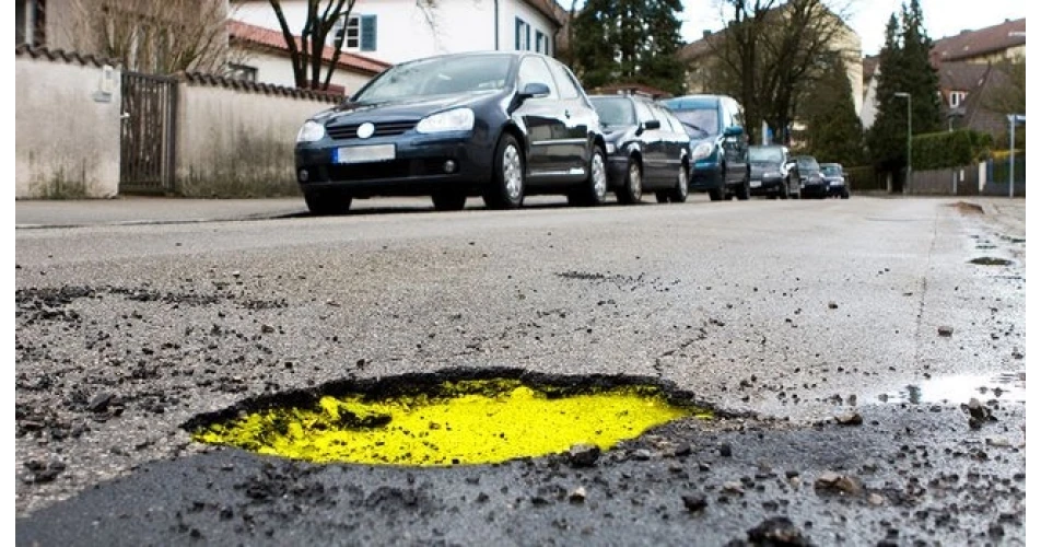 Follow the yellow holed road? 	