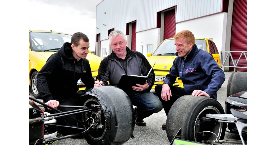 Pre Championship scrutiny at Frank Byrnes Autobody Repair