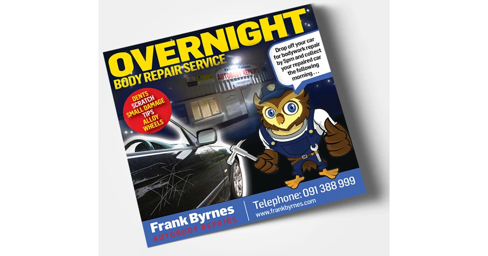 Frank Byrnes Autobody aims for overnight success