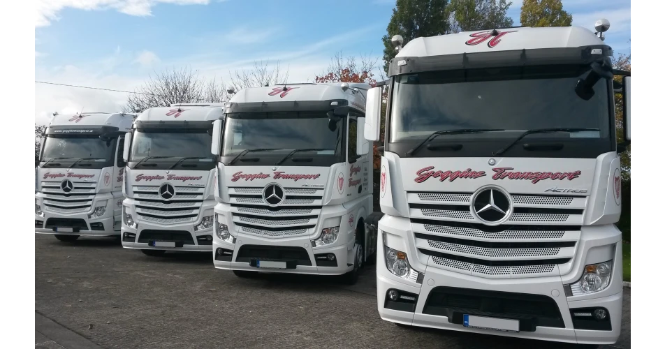 Goggins Transport add four new Merceded-Benz Actros to growing fleet