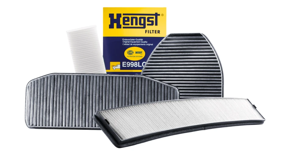 HELLA Hengst introduces antibacterial carbon activated cabin filters