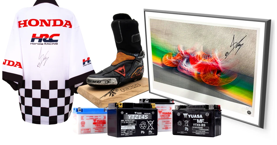 Win exclusive MotoGP prizes from Yuasa&nbsp;