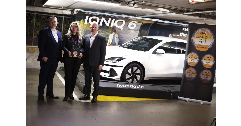 Hyundai IONIQ 6 wins Irish Car of the Year award