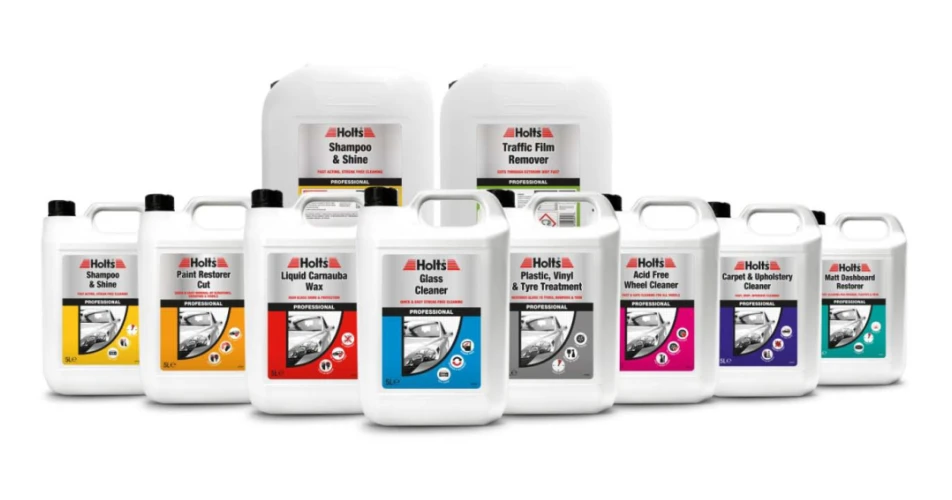 Holts launch professional valeting range
