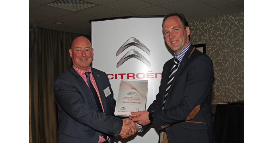 Hugo Loonam Motors wins&nbsp;Citro&euml;n &amp; DS Ireland Sales Dealer of the Year award