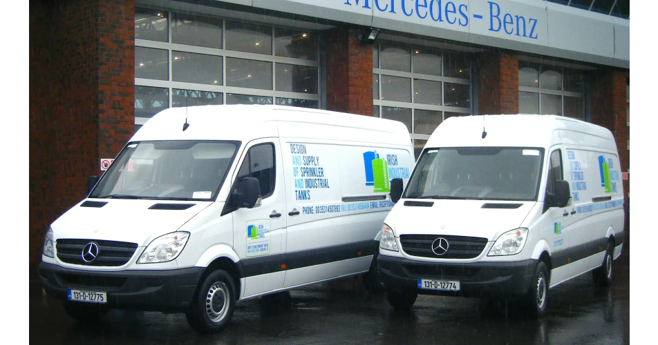 Irish Industrial Tanks opt for Mercedes Sprinters