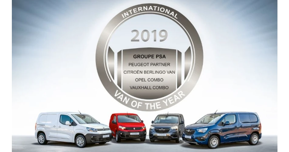 International Van of the Year award for PSA Groupe vans