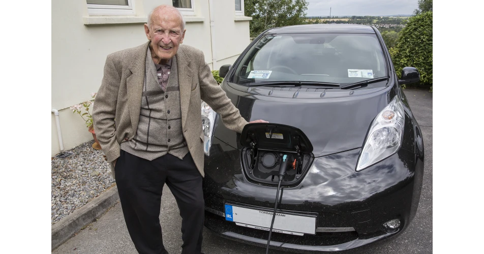 First EV for 100 year old John