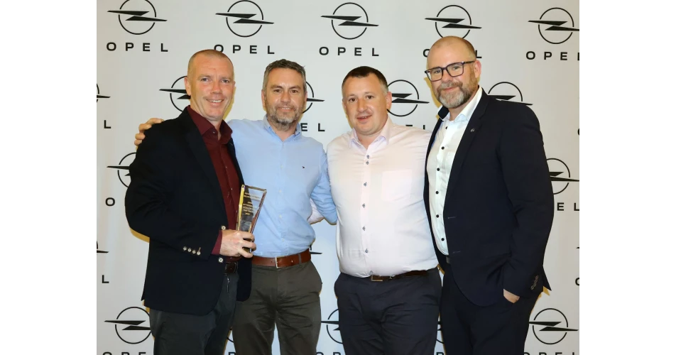 Kevin O&#39;Leary Cork wins Opel Aftersales Dealer of the Year award