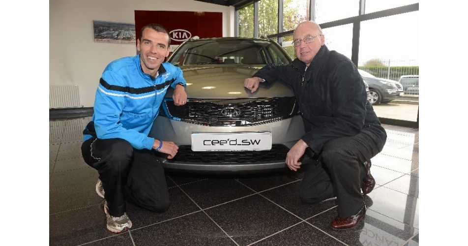 Kia Dealer Supports Marathon Man