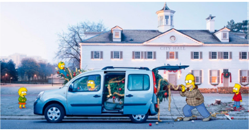 Renault choose the ultimate family for Kangoo Adverts