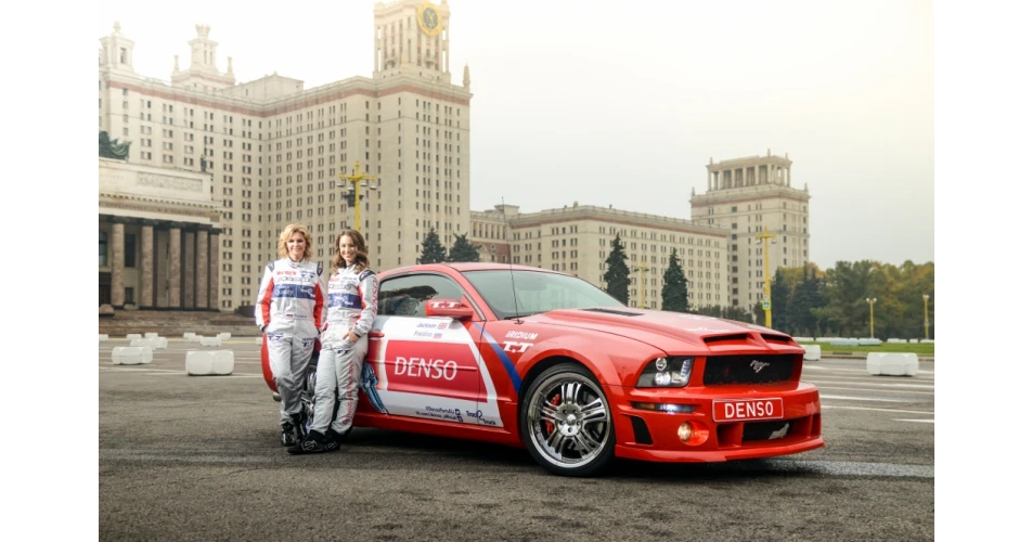 DENSO goes to &lsquo;Track 2 Track&rsquo; to launch Iridium TT spark plugs<br />
