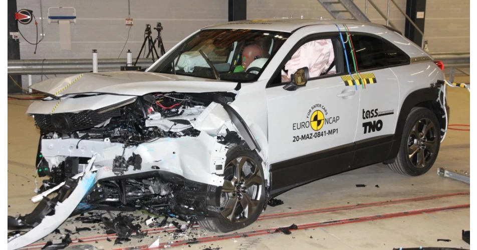 Mazda MX-30 and Honda Jazz awarded 5 Stars in Euro NCAP tests