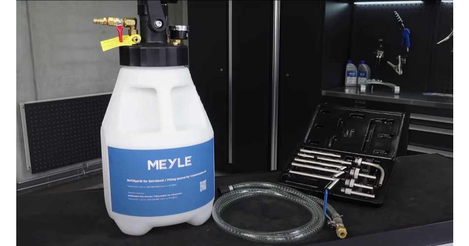 Transmission oil changes made easy with MEYLE