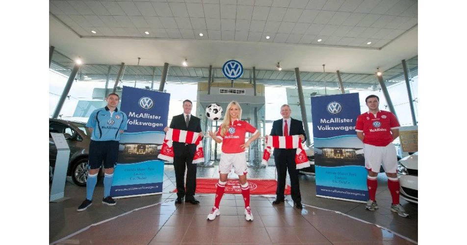 McAllister Volkswagen sponsors Shelbourne FC