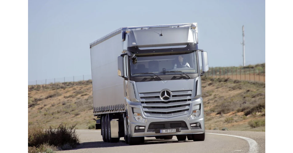 Mercedes Actros passes fuel consumption test