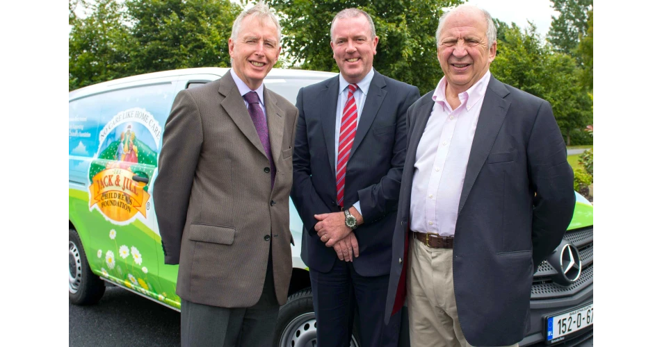 Mercedes-Benz present the new Vito to the Jack &amp; Jill Foundation