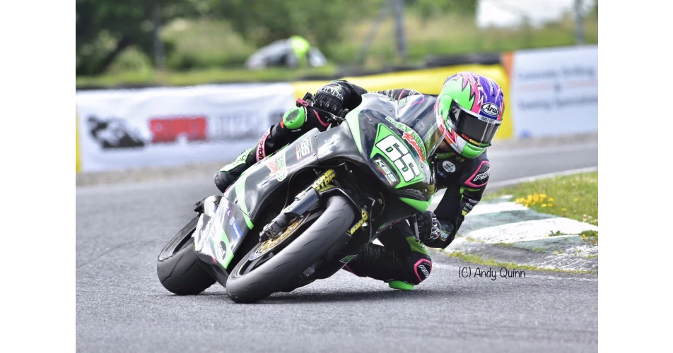 Michael Sweeney leads the Masters Superbikes Championship