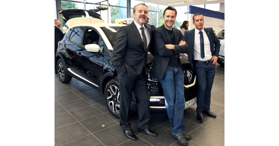 Keith Barry works his magic at Michael Grant Motors