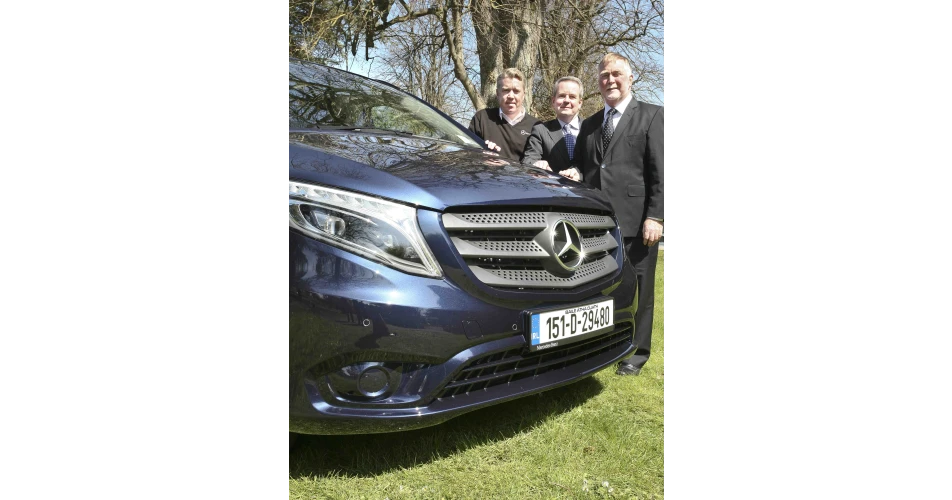 Mercedes-Benz celebrate the arrival of new Vito at Mutec on Naas Road