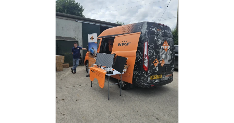 NRF product demonstration van visits Ireland 