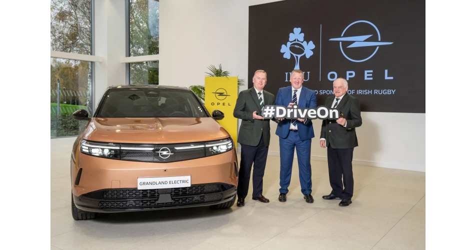 Opel renew sponsorship with Irish Rugby Football Union