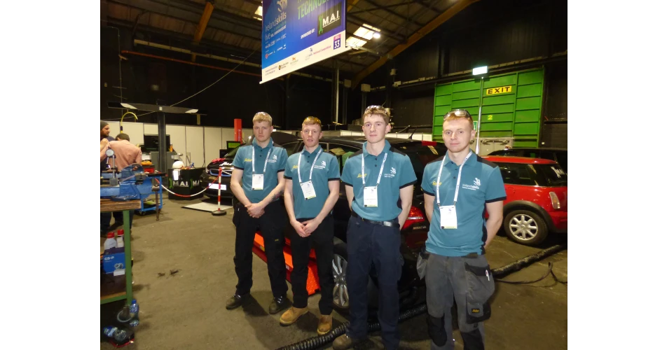 MAI promotes automotive training opportunities at Ireland Skills Live