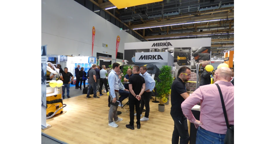 Mirka sanding solutions on show in Frankfurt