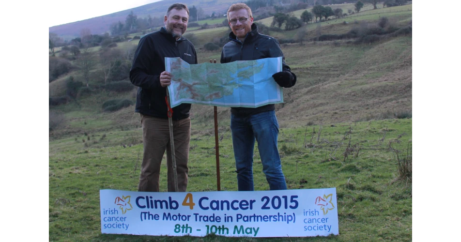 Motor trade team coordinates Climb4Cancer 2015