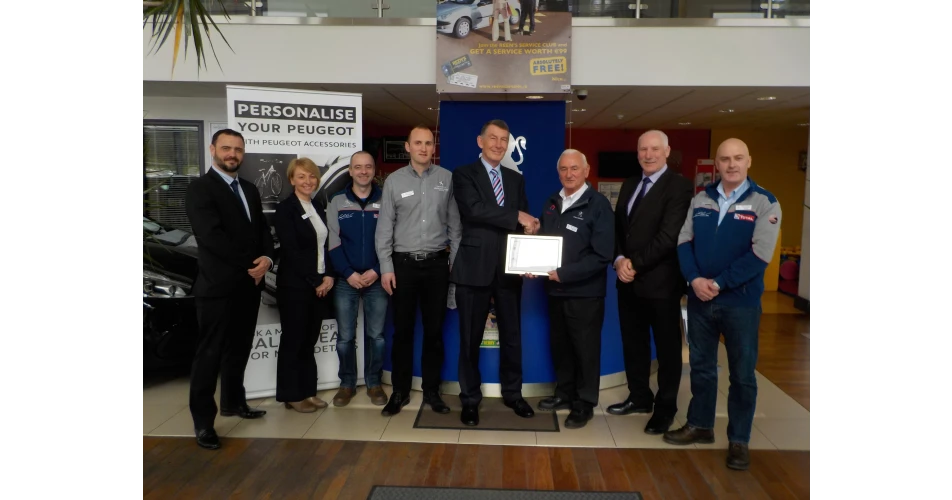 Three Peugeot Dealers win customer service awards