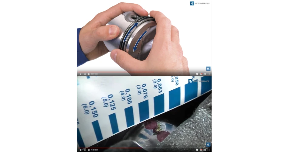 Fitment of piston rings & measurement of bearing clearance